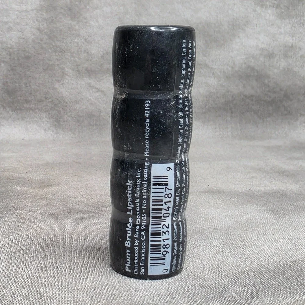 Bare Escentuals bareMinerals NATURAL 100% Lipstick PLUM BRULEE Full Size‎ SEALED
